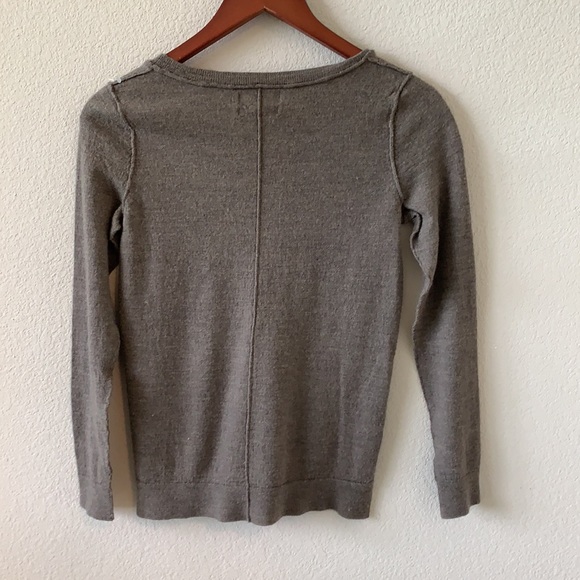 Cynthia Rowley Merino Wool Sweater Sz M - Picture 3 of 3